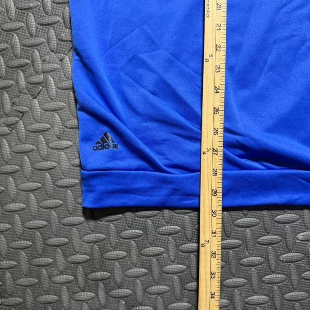Adidas Climalite Lightweight Golf Quarter Zip Blue SLDR Taylormade Size 2XL - Picture 5 of 5